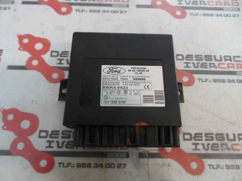 CENTRALITA CHECK CONTROL FORD FOCUS 2001 1.8 TDDI AT 90CV | 66KW