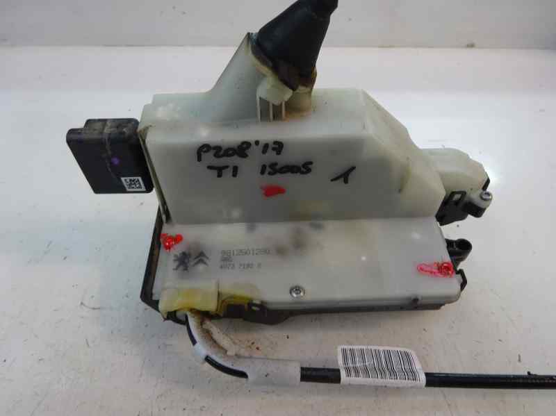 CERRADURA PUERTA TRASERA IZQUIERDA PEUGEOT 208 1.2 VTI MT 82CV
