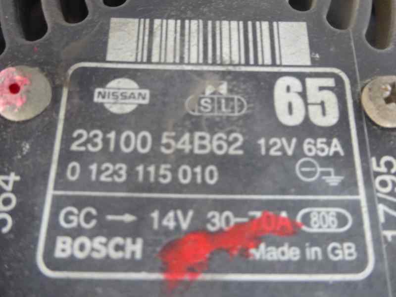 ALTERNADOR NISSAN MICRA 1.0 MT 54CV