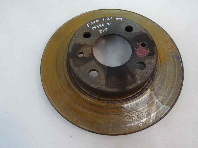 DISCO FRENO DELANTERO FIAT 500 1.2 MT 69CV | 51KW