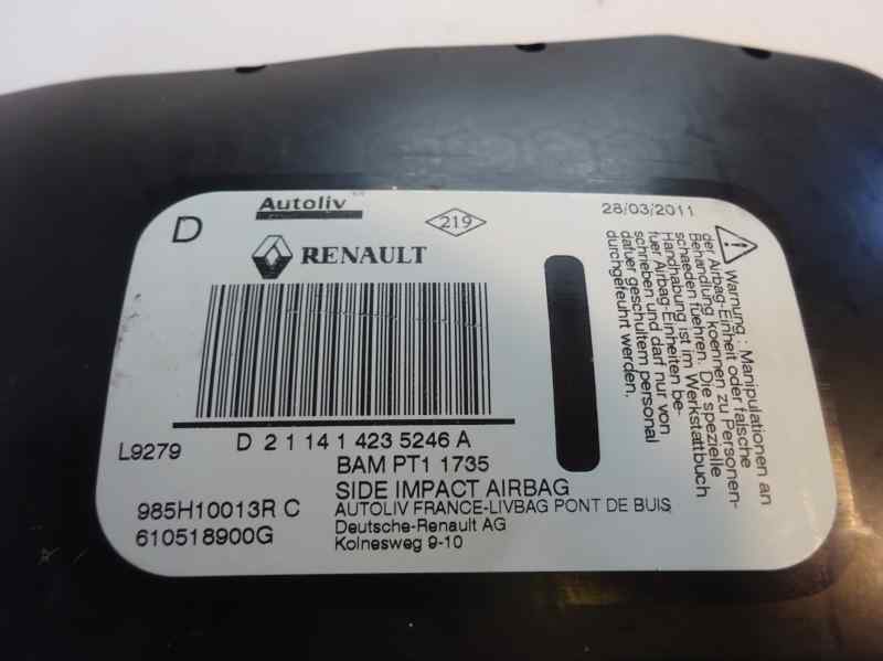 AIRBAG DELANTERO DERECHO RENAULT MEGANE 1.5 DCI MT 90CV | 66KW