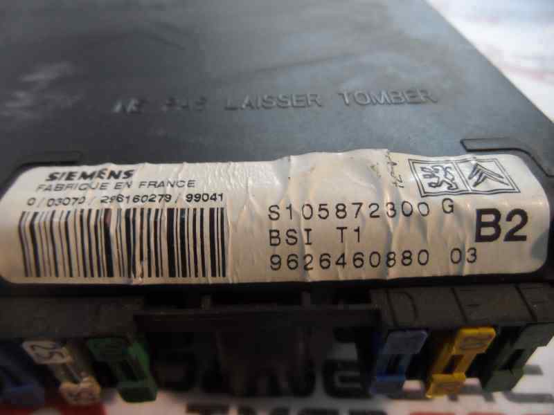 CAJA RELES FUSIBLES PEUGEOT 206 1.9 D MT 70CV