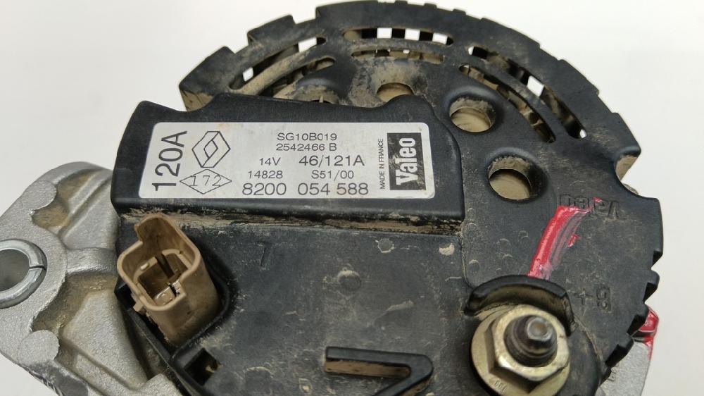 ALTERNADOR RENAULT SCENIC 1.9 DTI MT 80CV