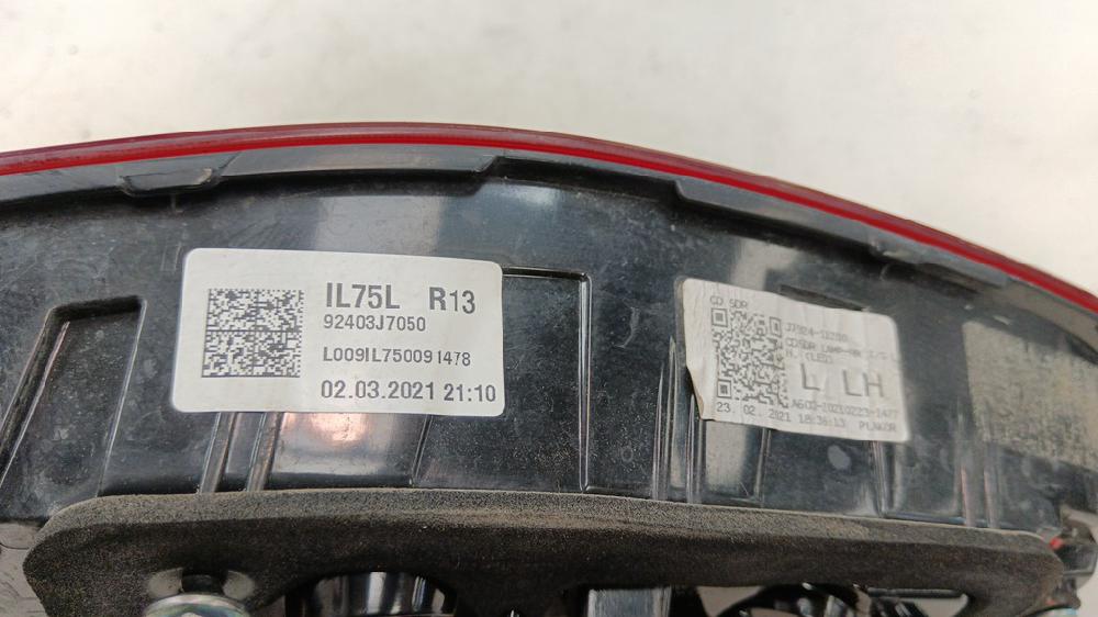 PILOTO TRASERO IZQUIERDO INTERIOR KIA CEED 1.6 CRDI DCT 136CV
