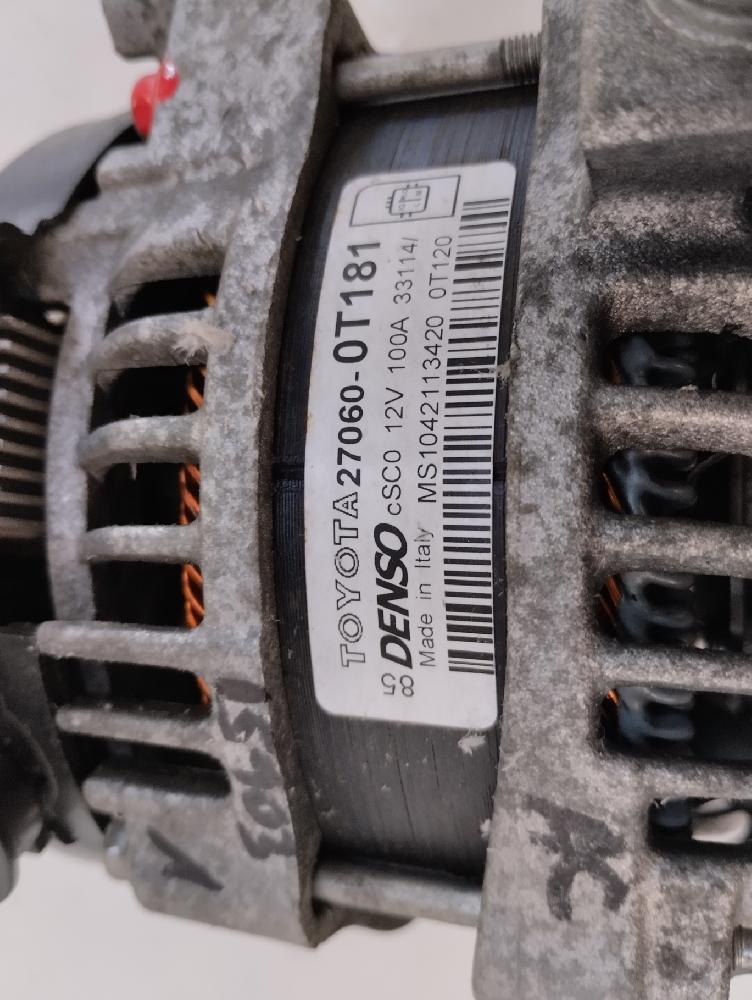 ALTERNADOR TOYOTA VERSO 1.6 MT 132CV | 97KW
