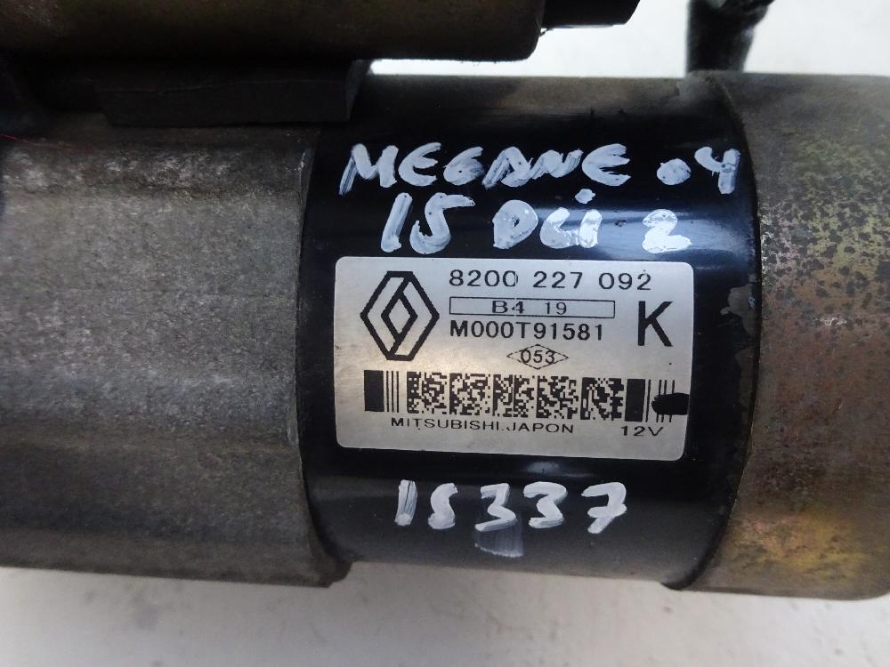 MOTOR ARRANQUE RENAULT MEGANE 1.5 DCI MT 80CV | 59KW