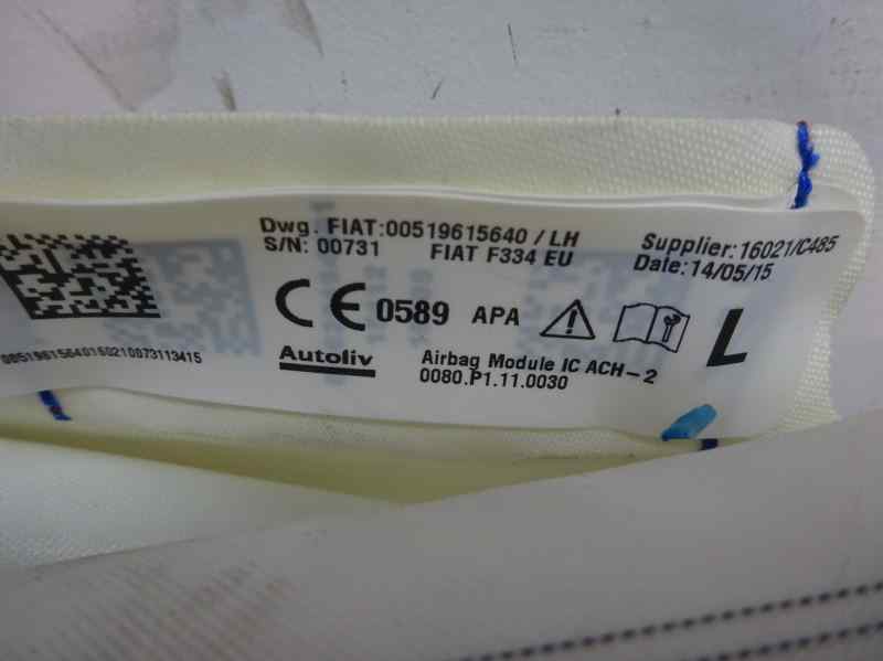 AIRBAG CORTINA DELANTERO IZQUIERDO FIAT 500X 1.6 MT 110CV | 81KW