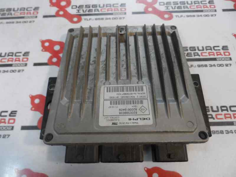 CENTRALITA MOTOR UCE RENAULT CLIO 2007 1.5 DCI MT 86CV