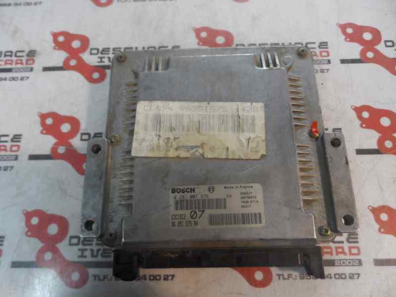CENTRALITA MOTOR UCE PEUGEOT 306 2.0 MT HDI 90CV