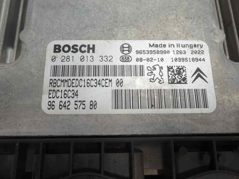 CENTRALITA MOTOR UCE PEUGEOT 308 1.6 HDI MT 90CV