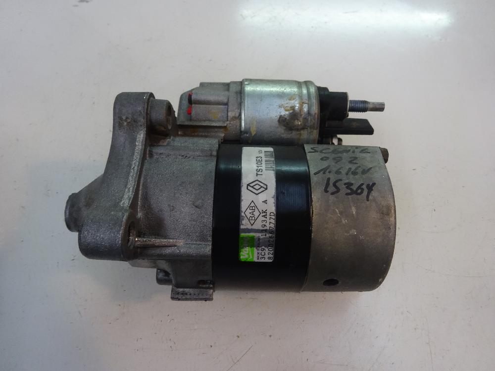 MOTOR ARRANQUE RENAULT SCENIC 1.6 MT 115CV
