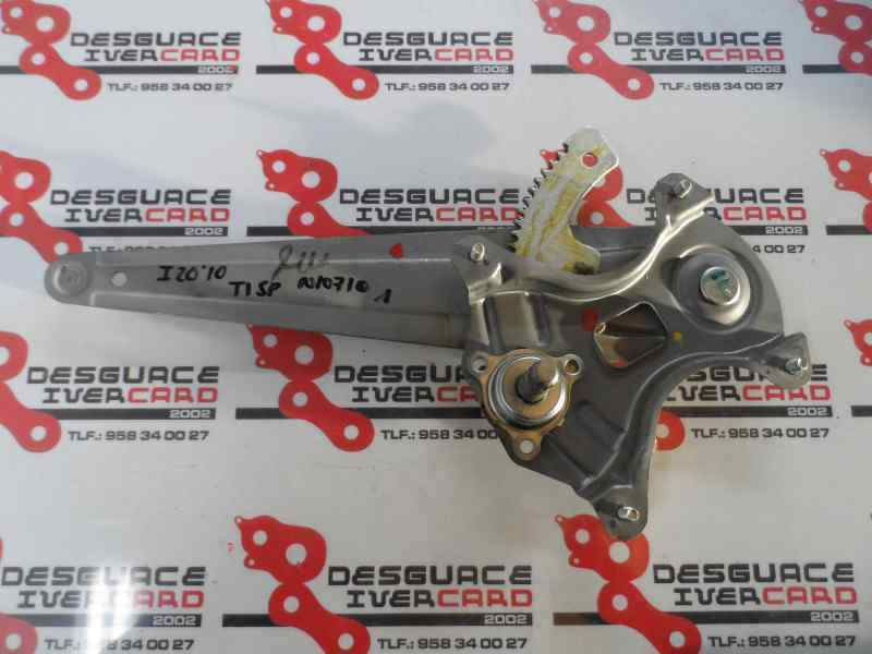 ELEVALUNAS TRASERO IZQUIERDO HYUNDAI I20 2010 1.2 MT 78CV