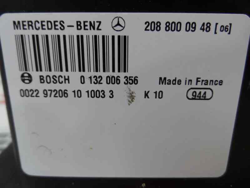 CENTRALITA CIERRE MERCEDES BENZ CLASE C 1997 2.4 C 240 MT 170CV
