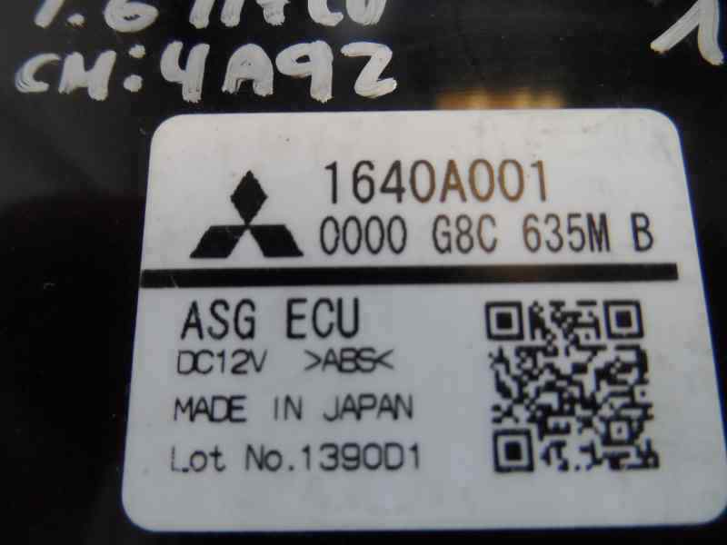 CENTRALITA MOTOR UCE MITSUBISHI ASX 1.6 MT 2WD 117CV