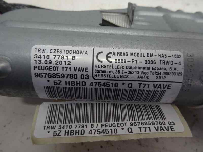 AIRBAG CORTINA DELANTERO IZQUIERDO PEUGEOT 308 1.6 HDI MT 112CV