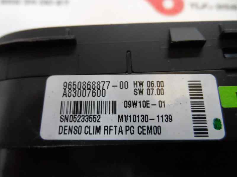 MANDO CLIMATIZADOR CITROEN C4 PICASSO 1.6 HDI AMT 109CV