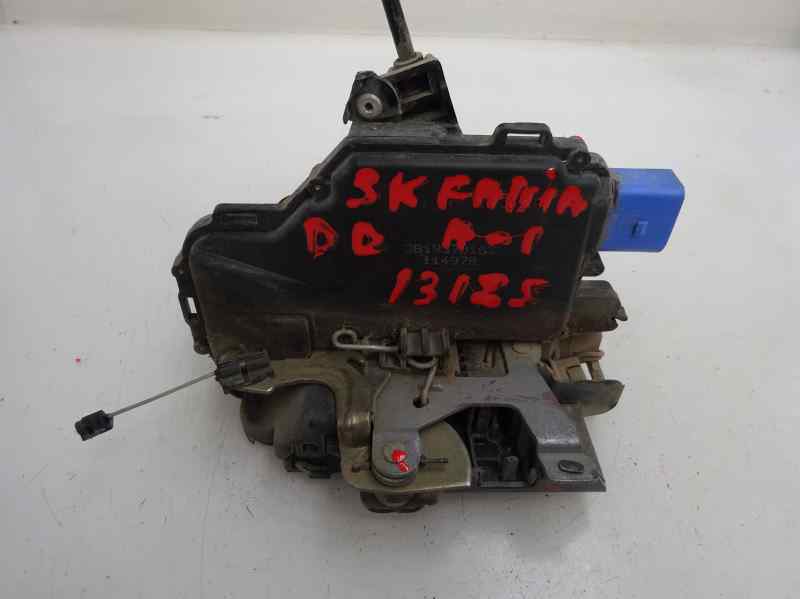 CERRADURA PUERTA DELANTERA DERECHA SKODA FABIA 1.9 SDI MT 64CV | 47KW