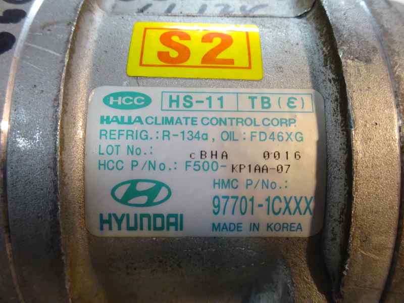 COMPRESOR AIRE ACONDICIONADO HYUNDAI GETZ 1.1 MT 67CV