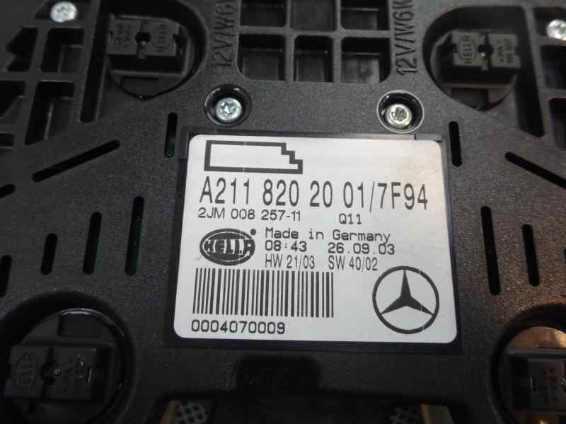 LUZ INTERIOR MERCEDES BENZ CLASE E 3.2 320 CDI 5G-TRONIC 204CV