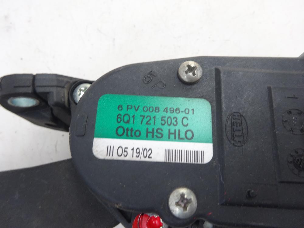 POTENCIOMETRO PEDAL AUDI A3 1.6 MT 102CV