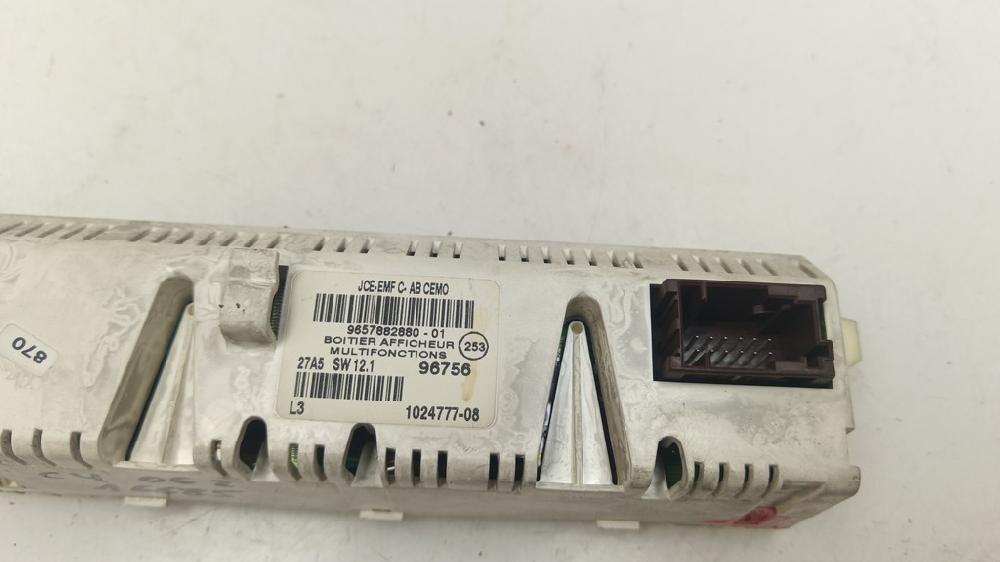 PANTALLA MULTIFUNCION CITROEN C4 2005 1.6 HDI MT 110CV