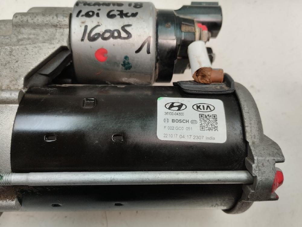 MOTOR ARRANQUE KIA PICANTO 1.0 MT 67CV | 49KW