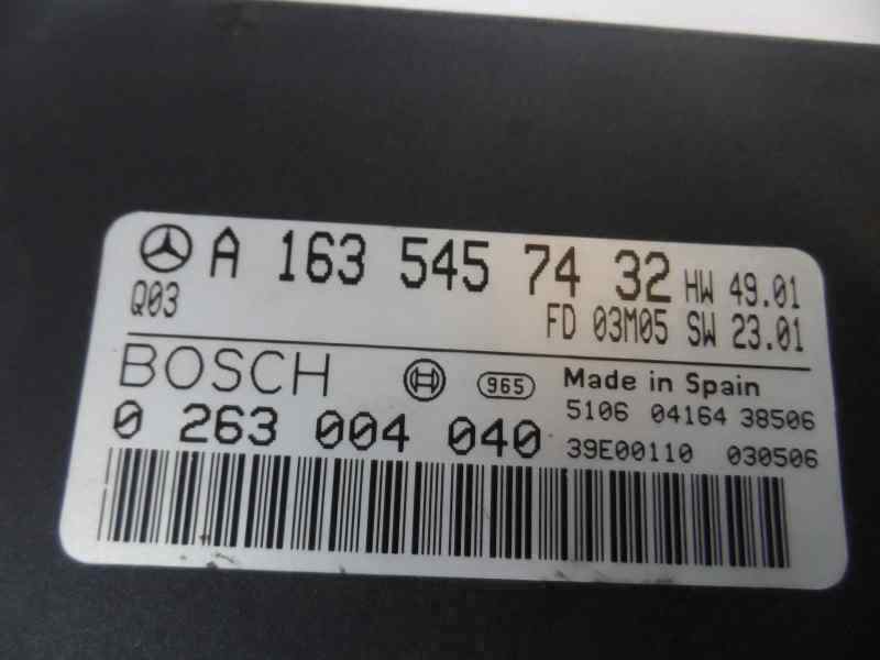 CENTRALITA CHECK CONTROL MERCEDES BENZ CLASE M 2.7 ML 270 CDI MT 163CV