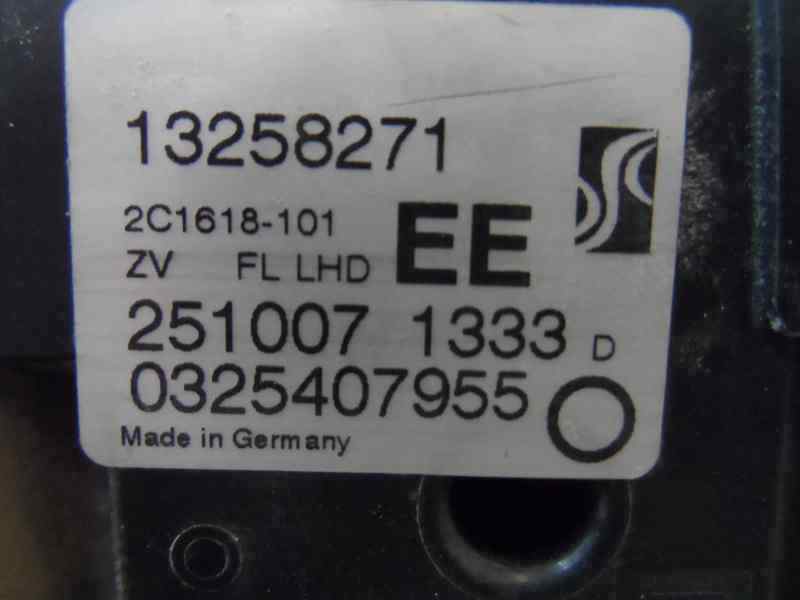CERRADURA PUERTA DELANTERA IZQUIERDA OPEL CORSA 1.3 CDTI MT 90CV