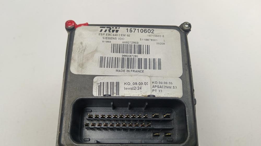 ABS PEUGEOT 407 2.0 HDI MT 136CV