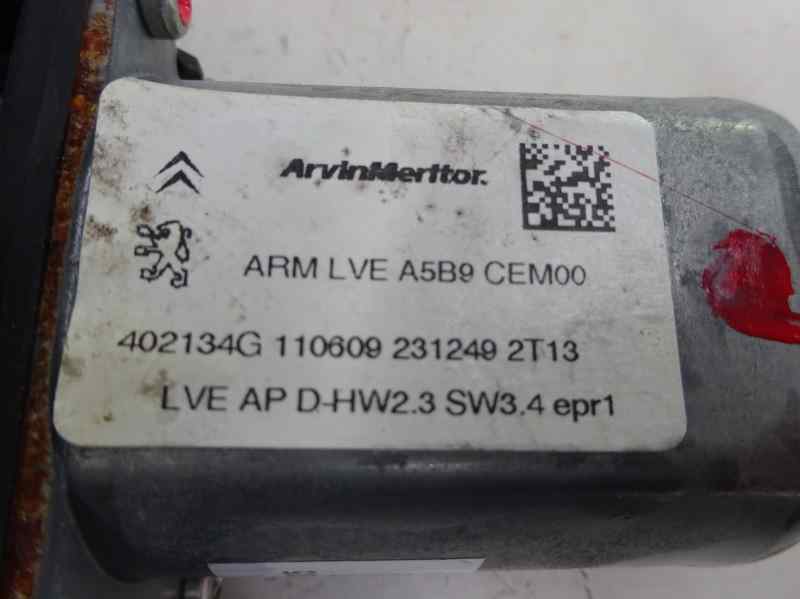 MOTOR ELEVALUNAS DELANTERO DERECHO CITROEN C3 PICASSO 2009 1.6 MT 110CV