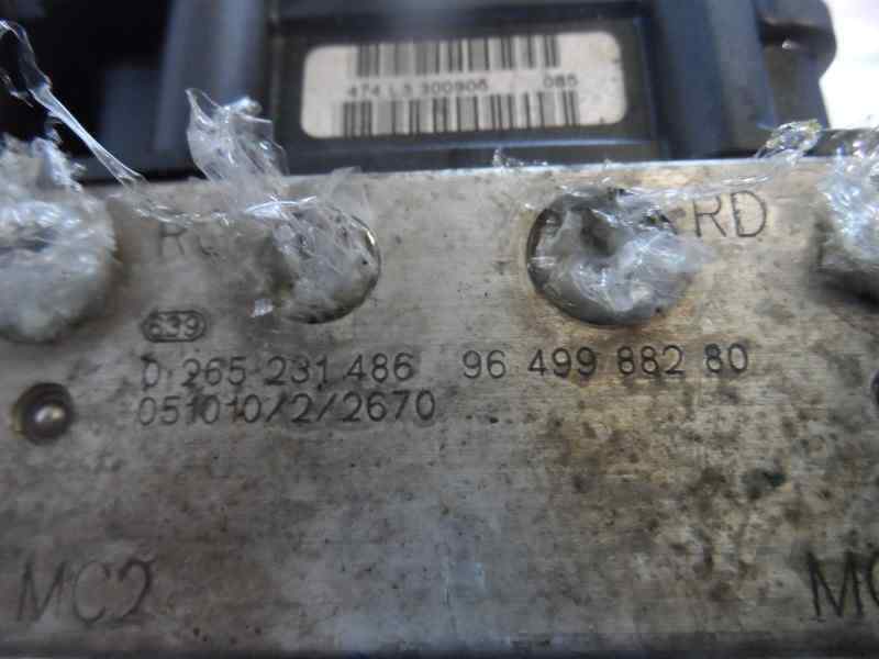 ABS CITROEN C4 2005 1.6 HDI MT 90CV