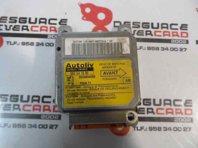 CENTRALITA AIRBAG PEUGEOT 206 1999 1.9 D MT 70CV