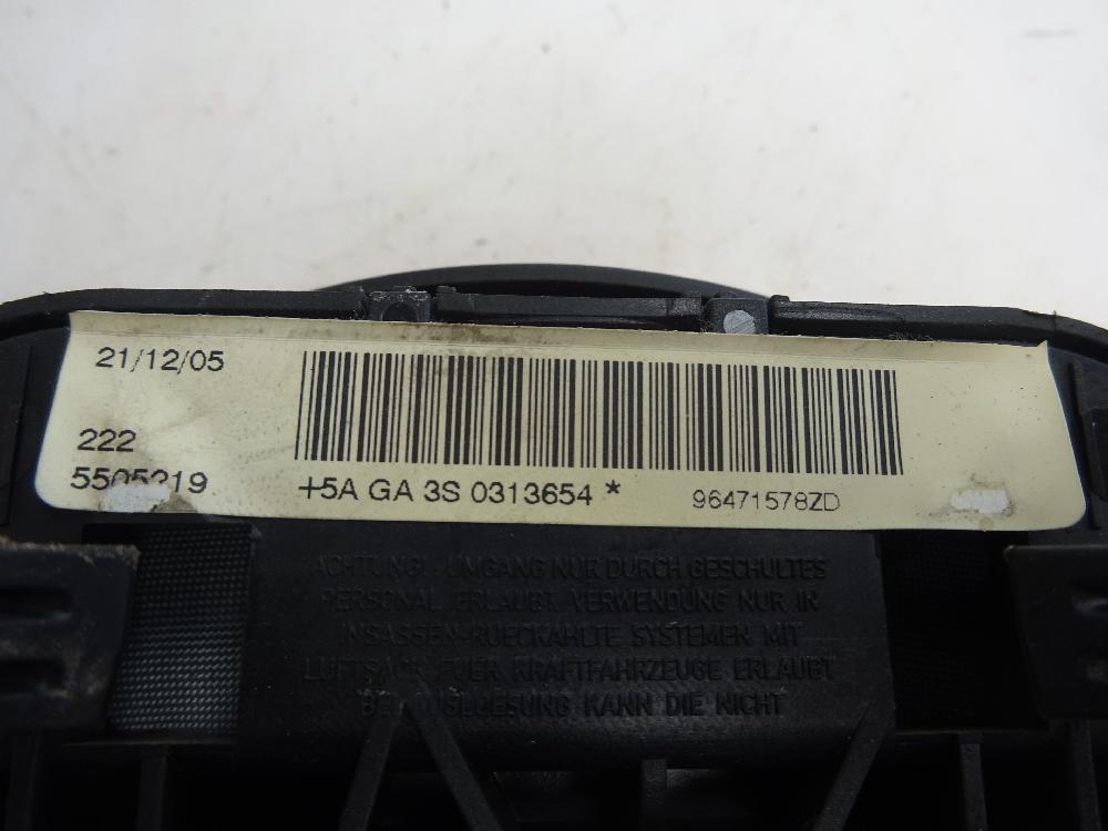 AIRBAG DELANTERO IZQUIERDO CITROEN C4 2006 1.6 HDI MT 90CV