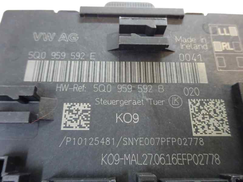 MODULO ELECTRONICO AUDI A3 1.6 TDI MT 110CV