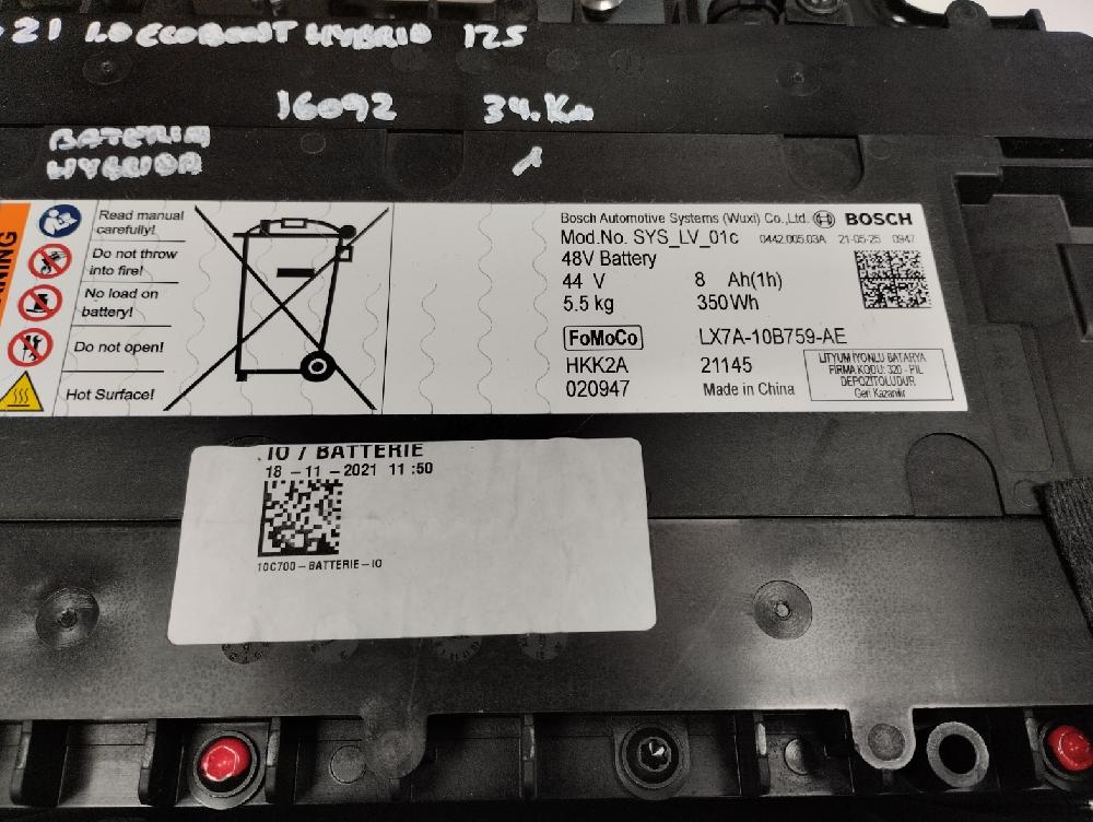 BATERIA FORD FOCUS 2021 1.0 ECOBOOST MT 100CV | 74KW