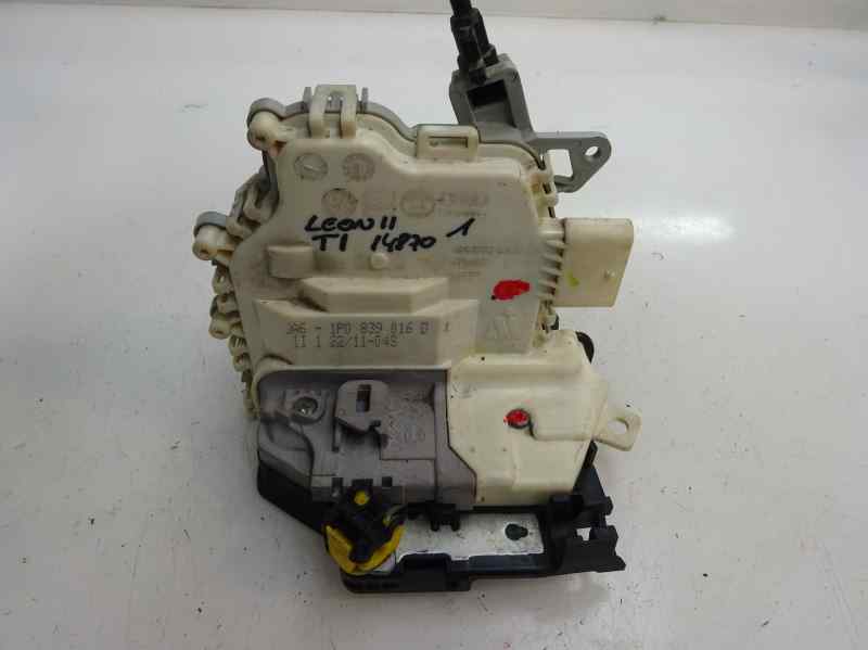 CERRADURA PUERTA TRASERA DERECHA SEAT LEON 2011 1.6 MT 102CV | 75KW