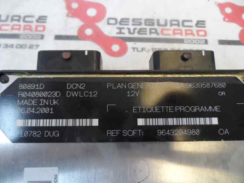CENTRALITA MOTOR UCE CITROEN XSARA 1.9 D MT 71CV