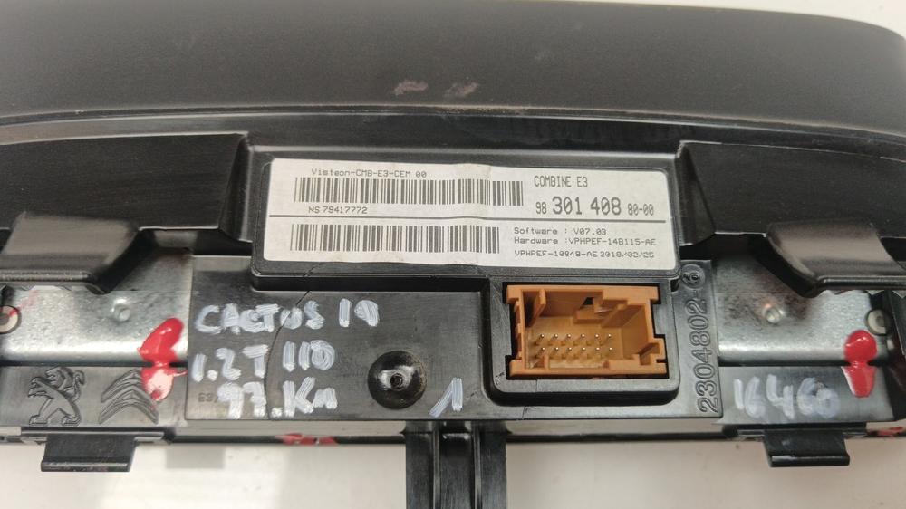 CUADRO INSTRUMENTOS CITROEN C4 CACTUS 1.2 MT 110CV | 81KW
