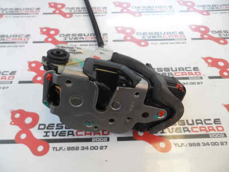 CERRADURA PUERTA TRASERA DERECHA CHEVROLET CRUZE 1.6 MT 113CV