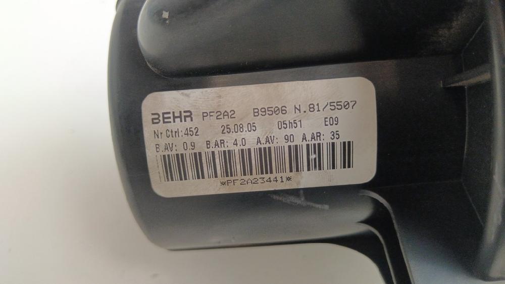 MOTOR CALEFACCION PEUGEOT 307 1.6 HDI MT 90CV