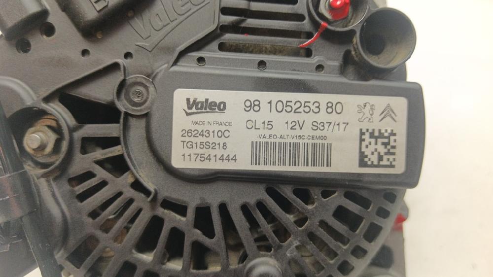 ALTERNADOR CITROEN C4 CACTUS 1.6 MT 99CV | 73KW