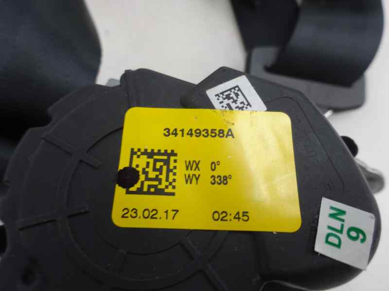 CINTURON SEGURIDAD TRASERO DERECHO FORD KA 1.2 MT 85CV | 63KW