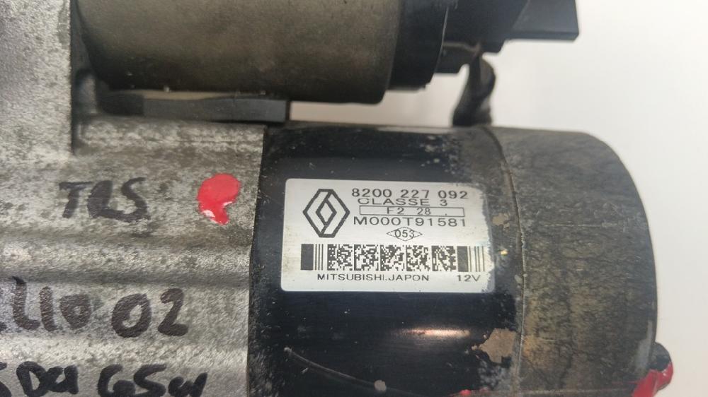 MOTOR ARRANQUE RENAULT CLIO 2002 1.5 DCI MT 65CV | 48KW