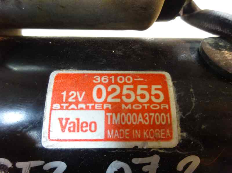 MOTOR ARRANQUE HYUNDAI GETZ 1.1 MT 67CV