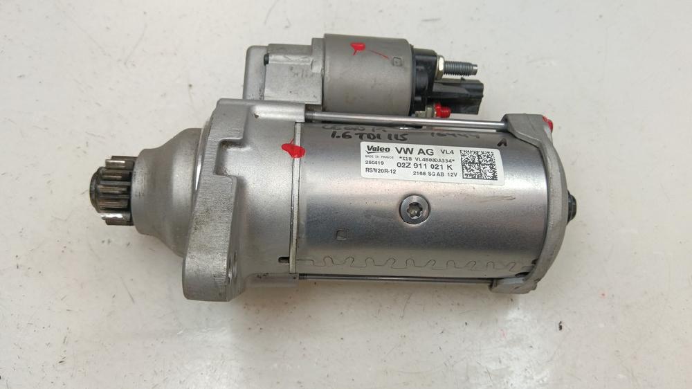 MOTOR ARRANQUE SEAT LEON 1.6 115CV TRANSMISION AUTOMATICA, DIESEL