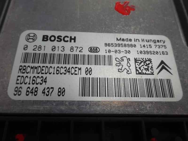 CENTRALITA MOTOR UCE CITROEN C3 PICASSO 1.6 MT 110CV