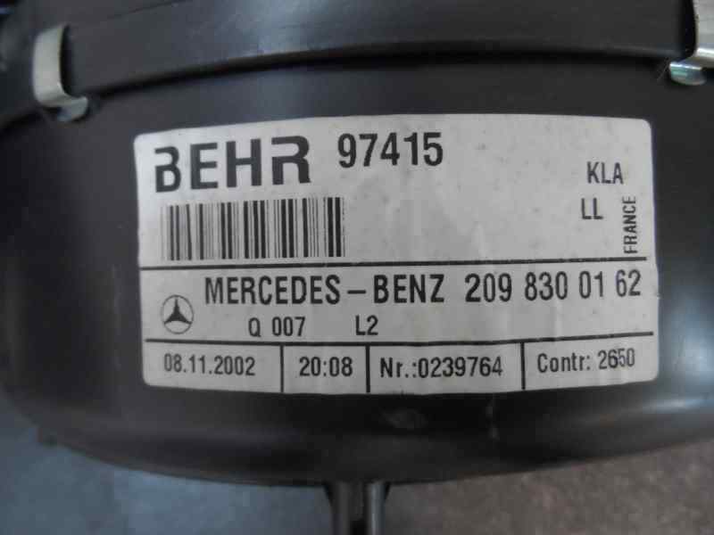 CALEFACCION ENTERA NORMAL MERCEDES BENZ CLASE C 2002 2.2 MT 143CV | 105KW