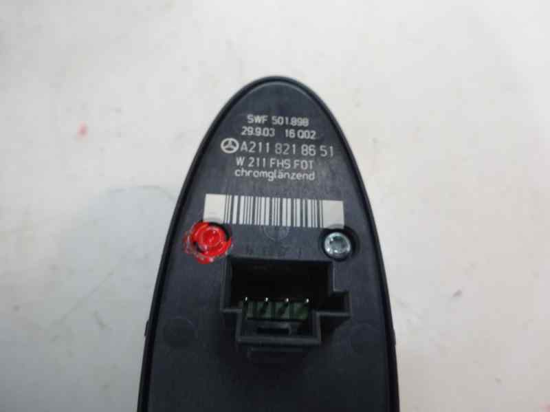MANDO ELEVALUNAS TRASERO DERECHO MERCEDES BENZ CLASE E 3.2 320 CDI 5G-TRONIC 204CV
