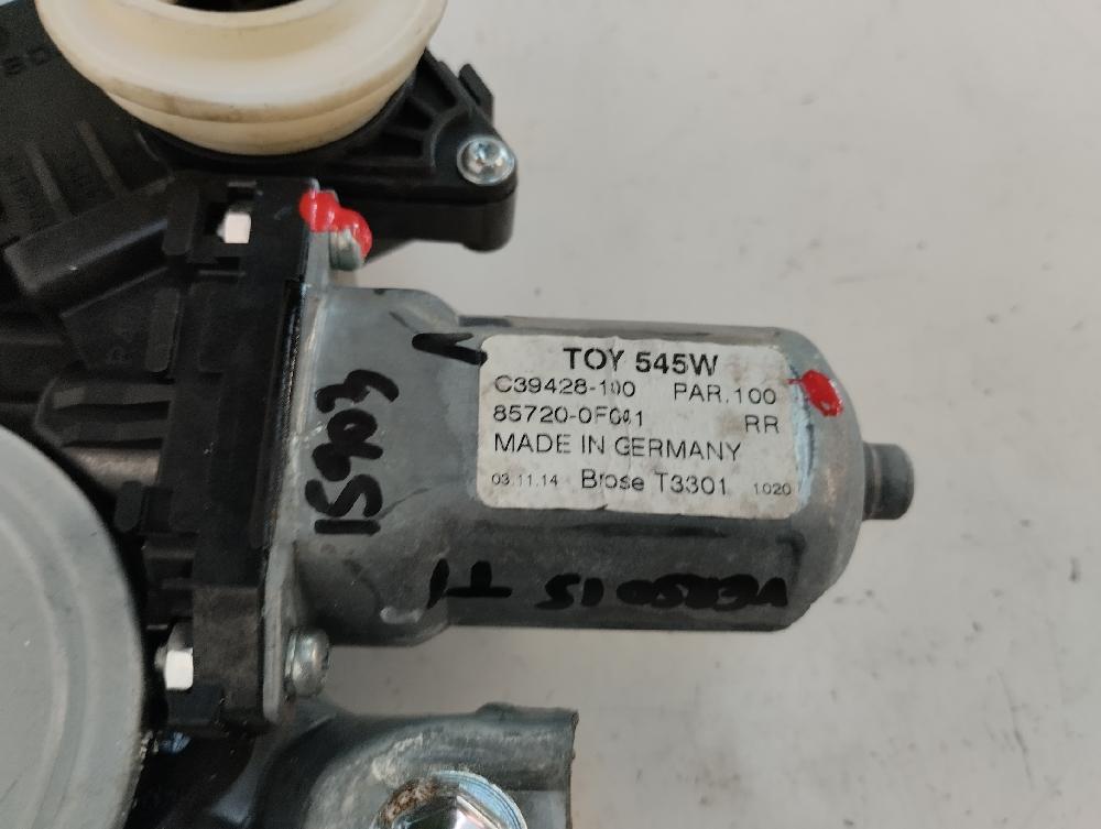 ELEVALUNAS TRASERO IZQUIERDO TOYOTA VERSO 1.6 MT 132CV | 97KW