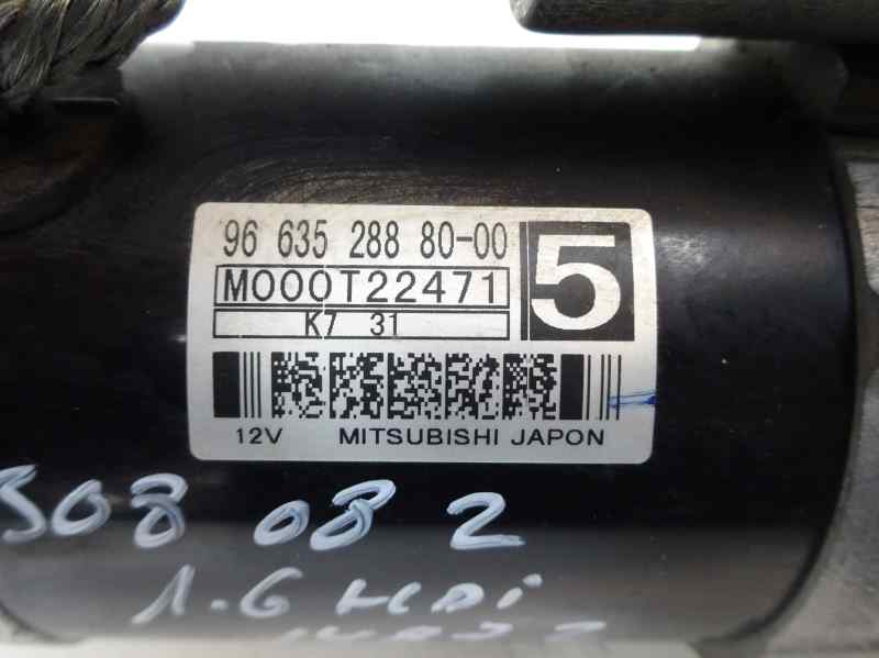 MOTOR ARRANQUE PEUGEOT 308 1.6 HDI MT 90CV
